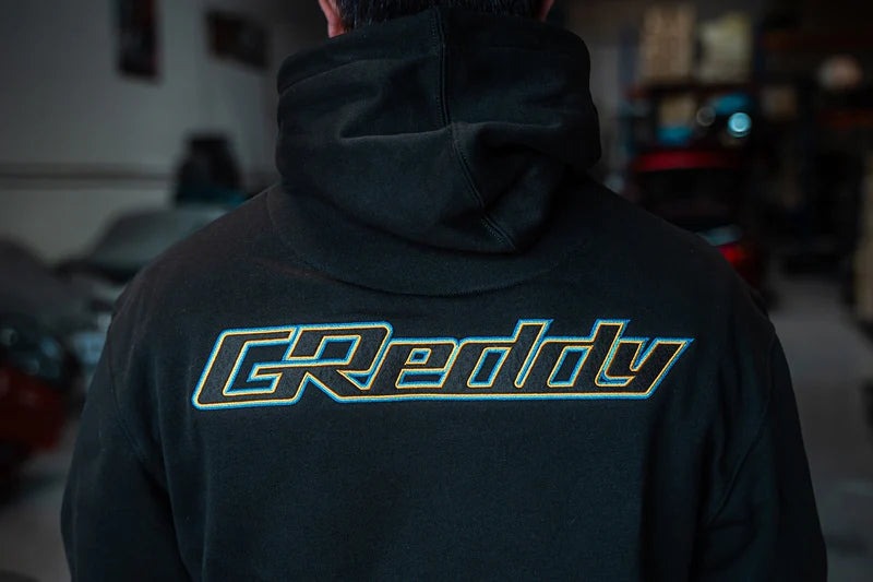 GReddy Tri-color G Logo Pullover Hoodie - Black