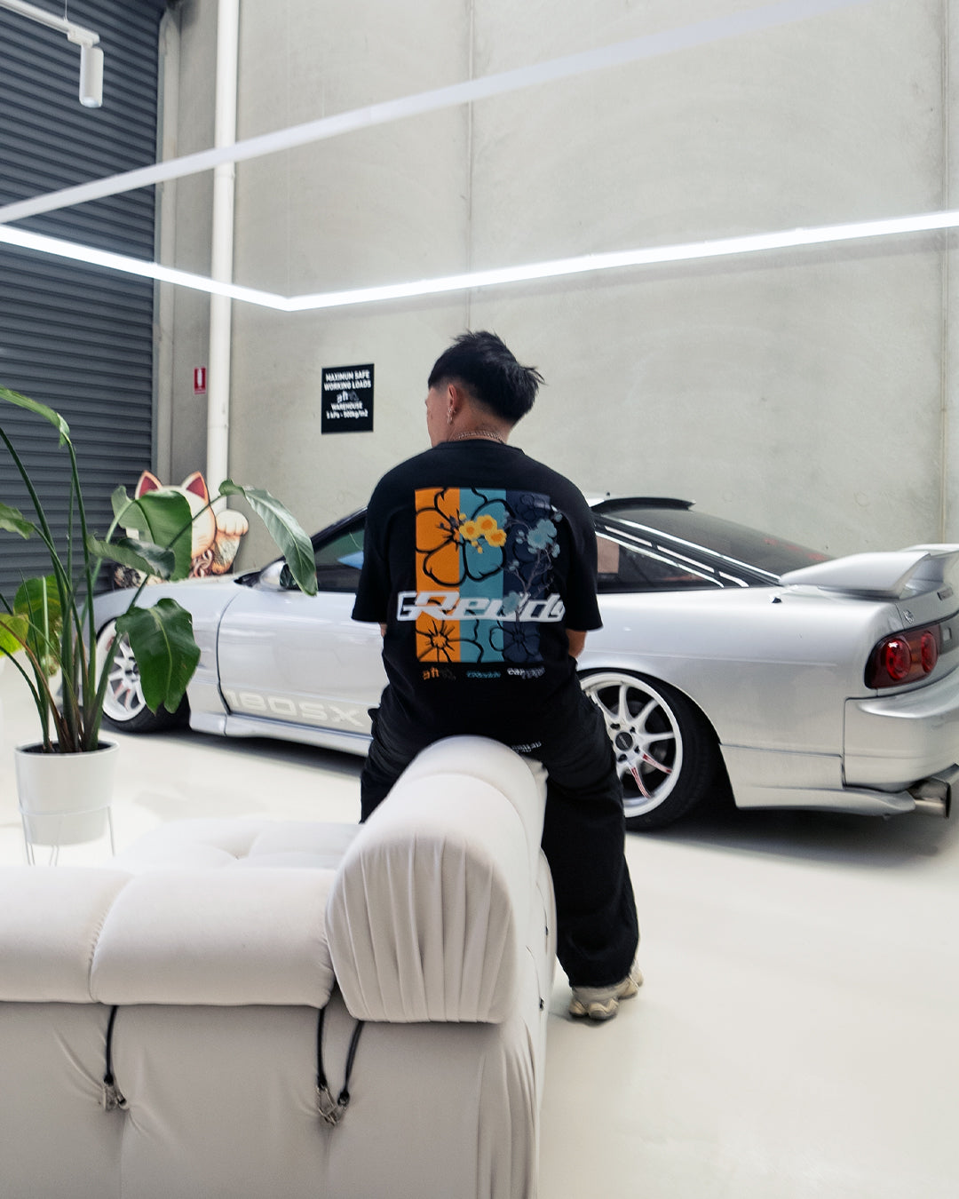 "GReddy" Collab T Shirt // Black