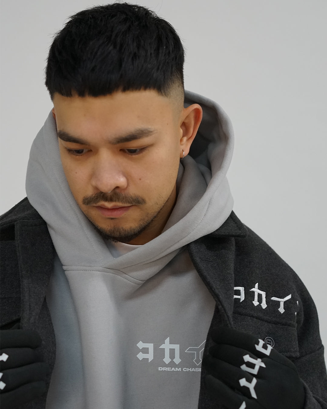 Grey Blouson Jacket ///