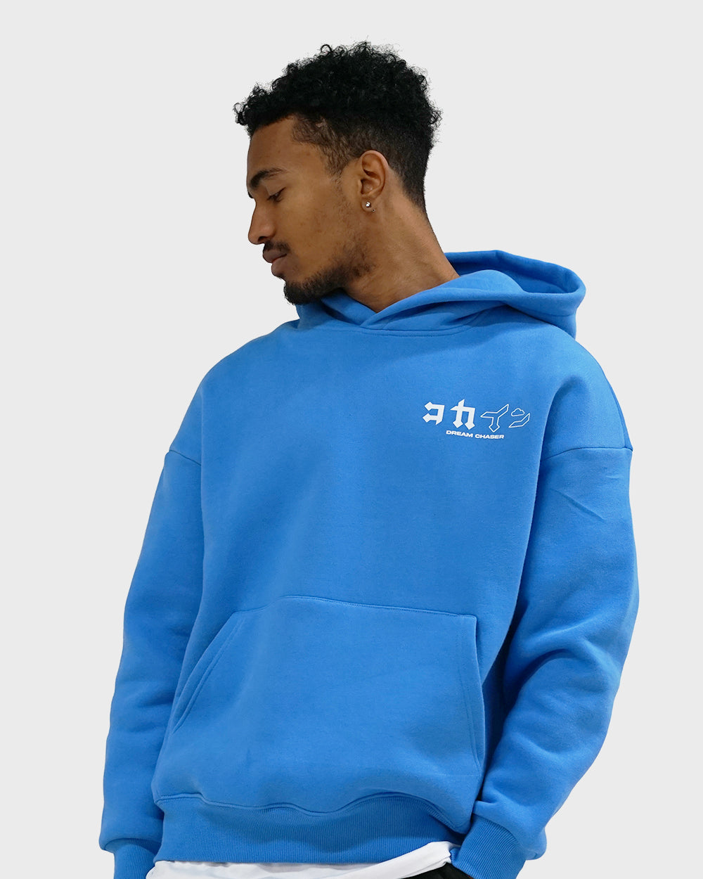 "Dream Chaser" Hoodie // VIVID BLUE