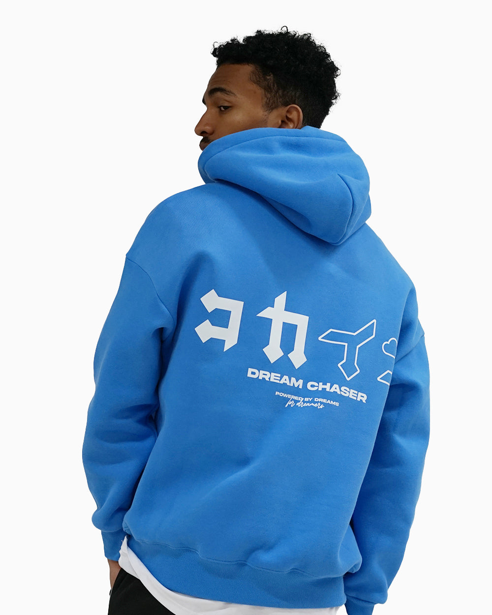 "Dream Chaser" Hoodie // VIVID BLUE