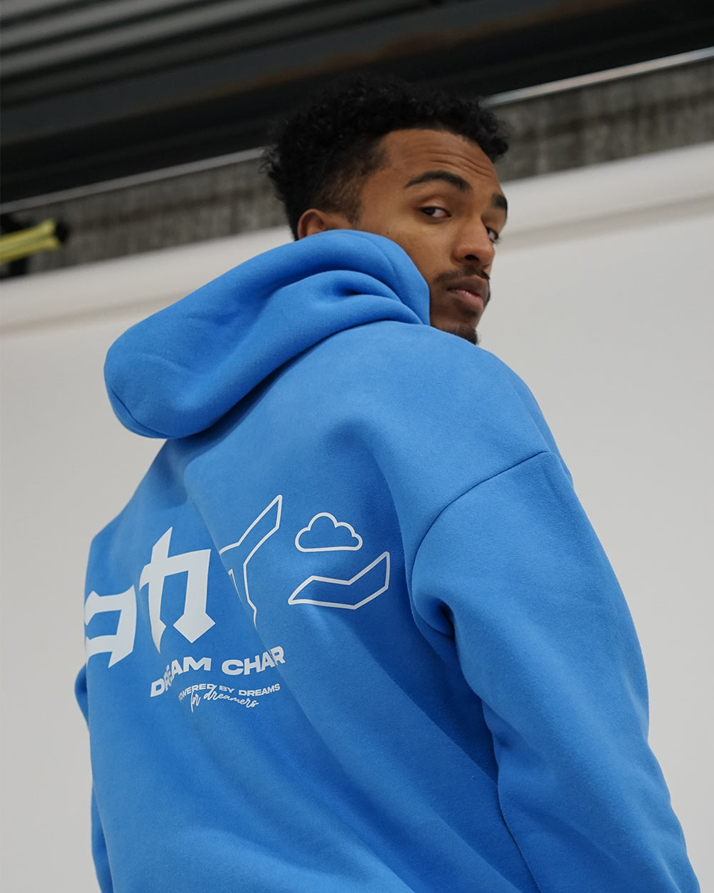 "Dream Chaser" Hoodie // VIVID BLUE