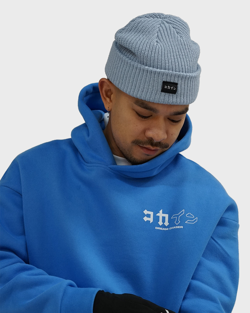 "Dream Chaser" Hoodie // VIVID BLUE