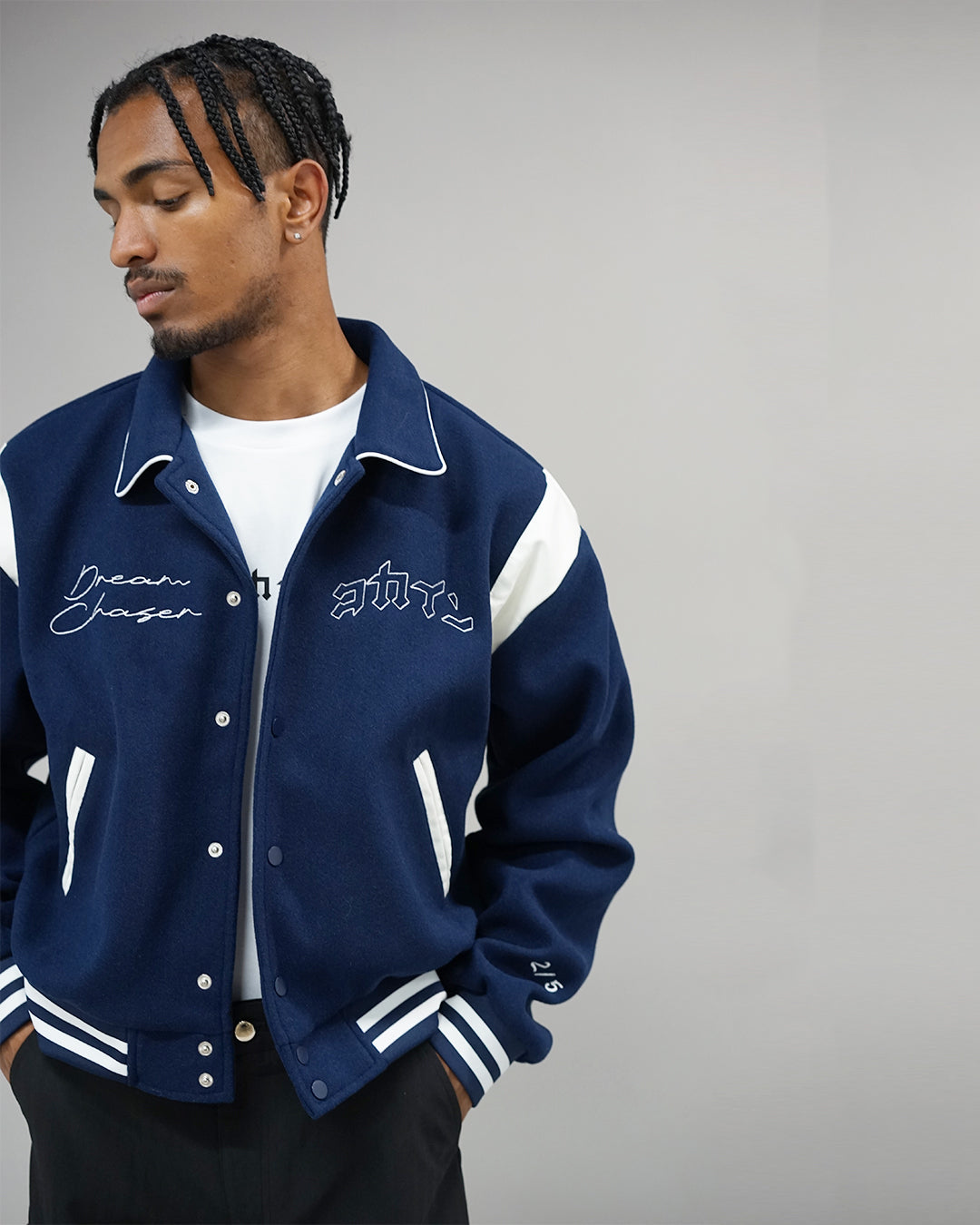 "GO" Dream Chaser Jacket // Blue