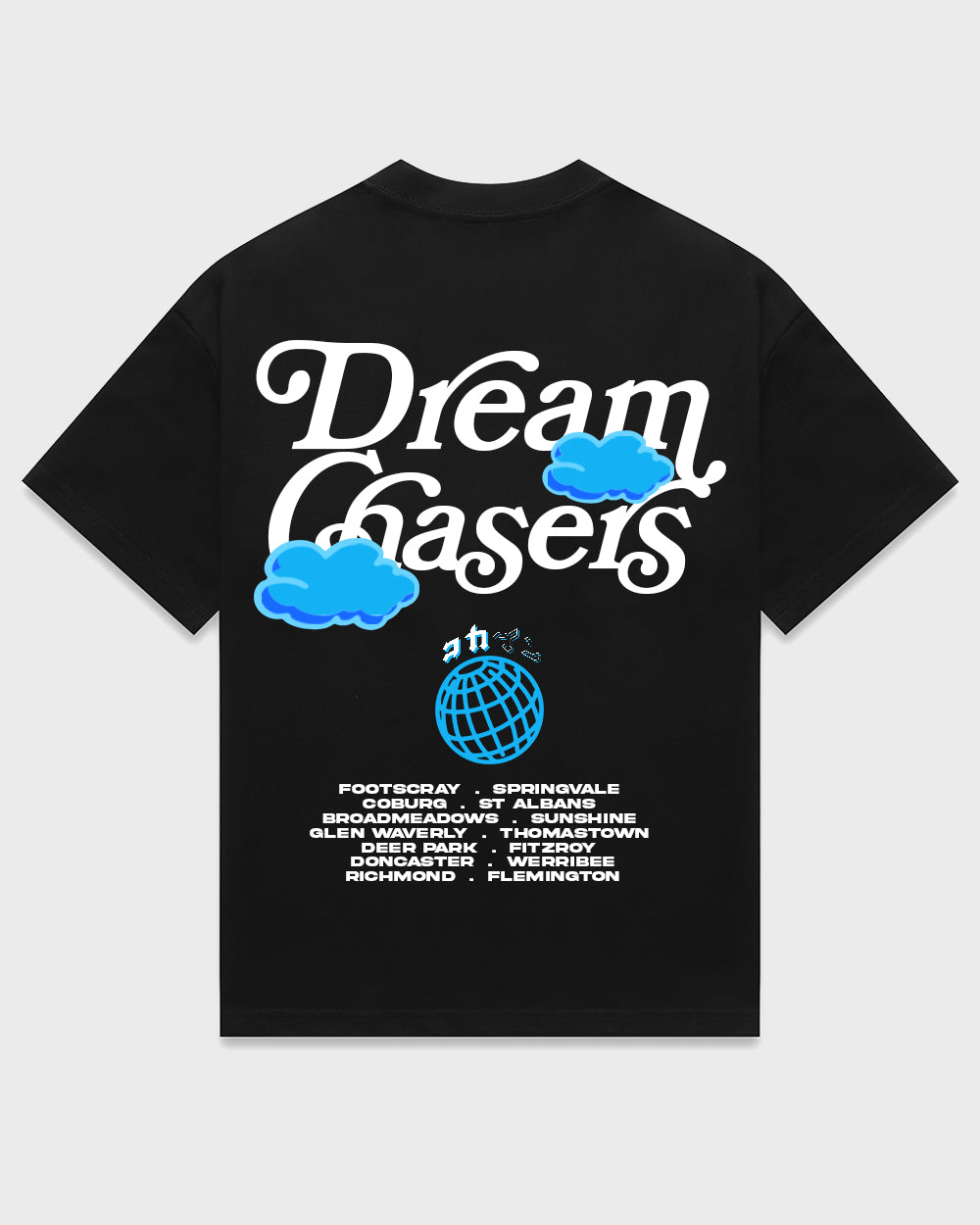 "Dream Chaser" WORLD T Shirt // Black