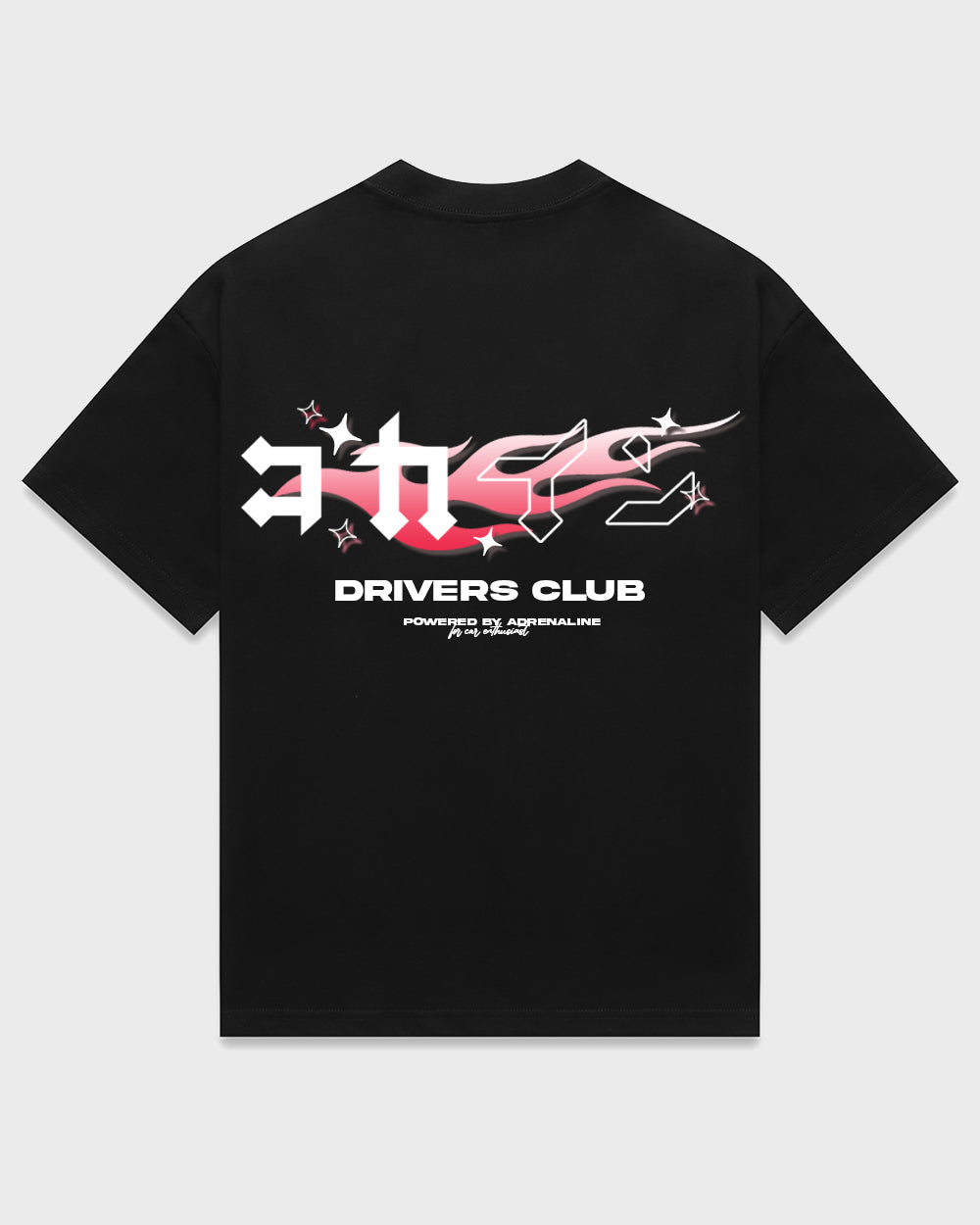 "Drivers Club" T Shirt // Black