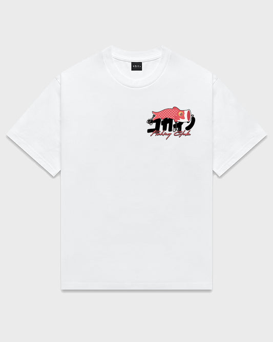 Fishing Club Shirt // White