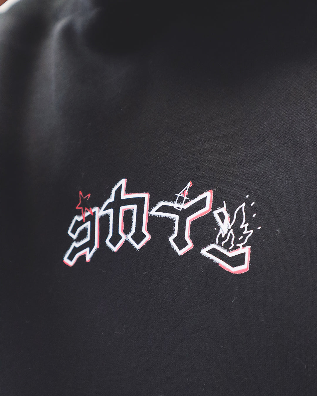 "Hand-ya" Hoodie // BLACK