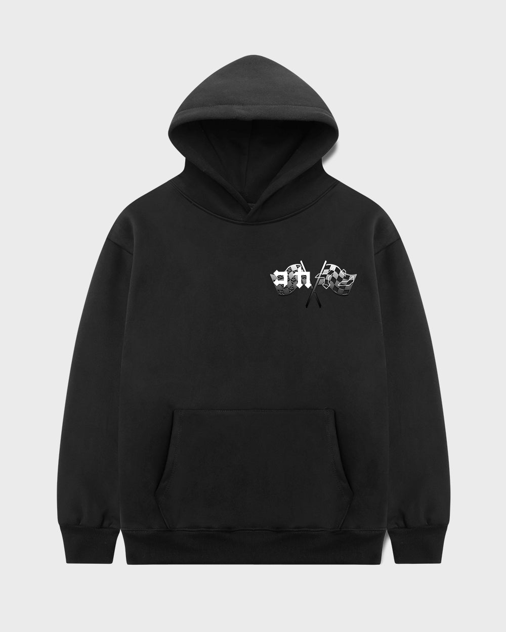 "Motorsport" Hoodie // BLACK