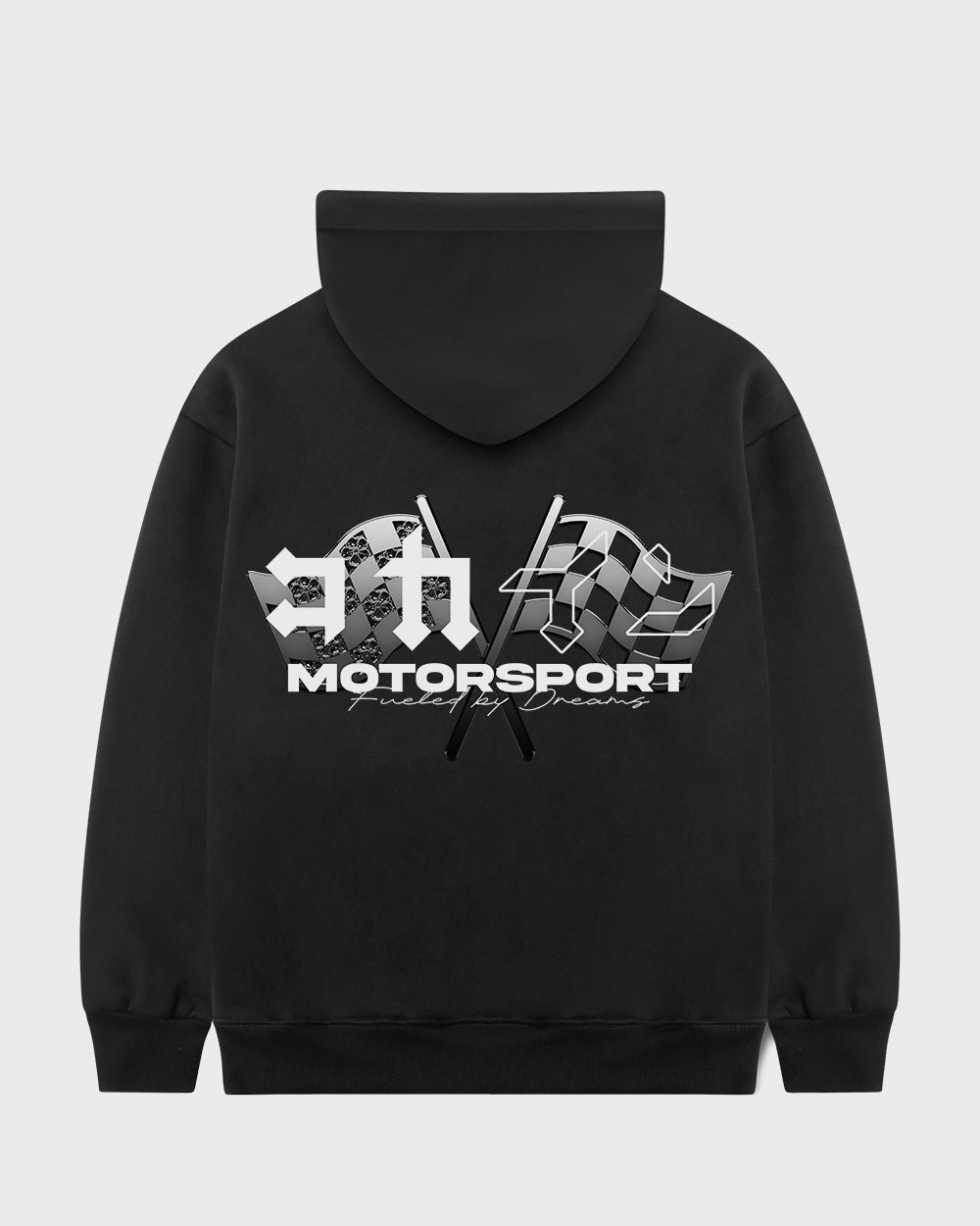 "Motorsport" Hoodie // BLACK