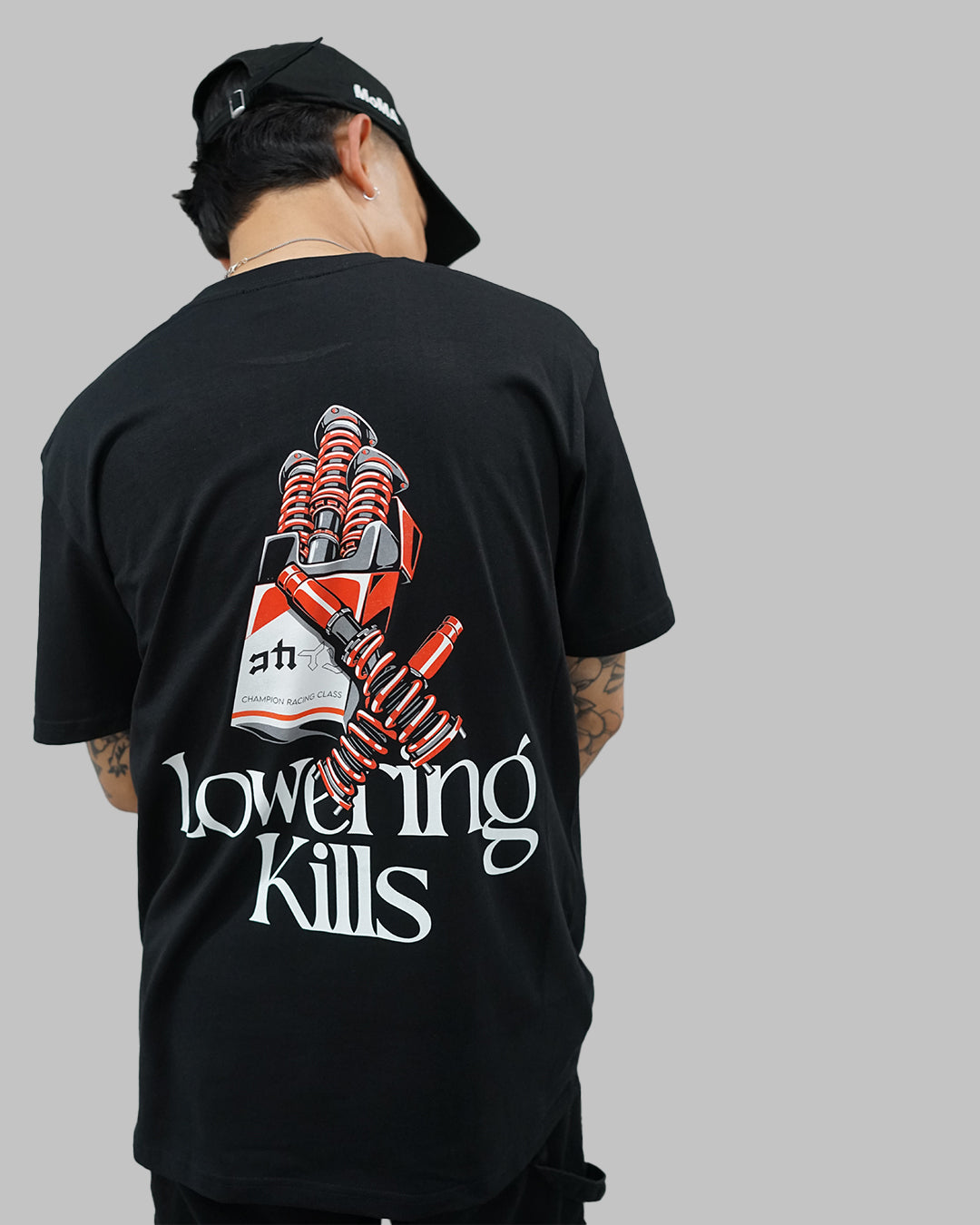 "Lowering Kills" T Shirt // Black