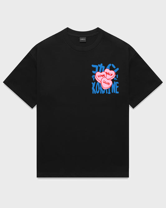 Self Love Club - Candy T Shirt // Black