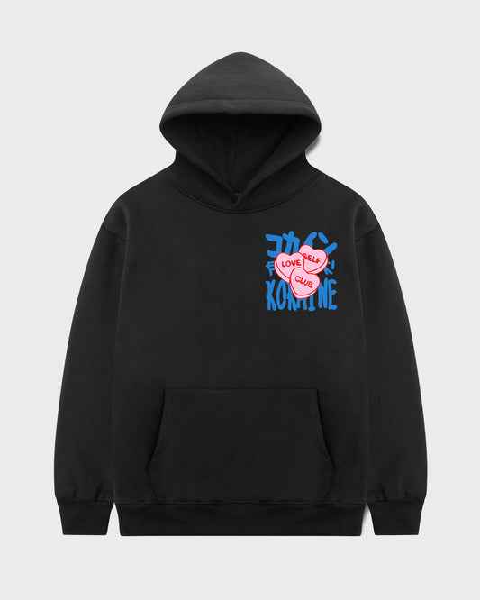 Self Love Club - Candy Hoodie // BLACK