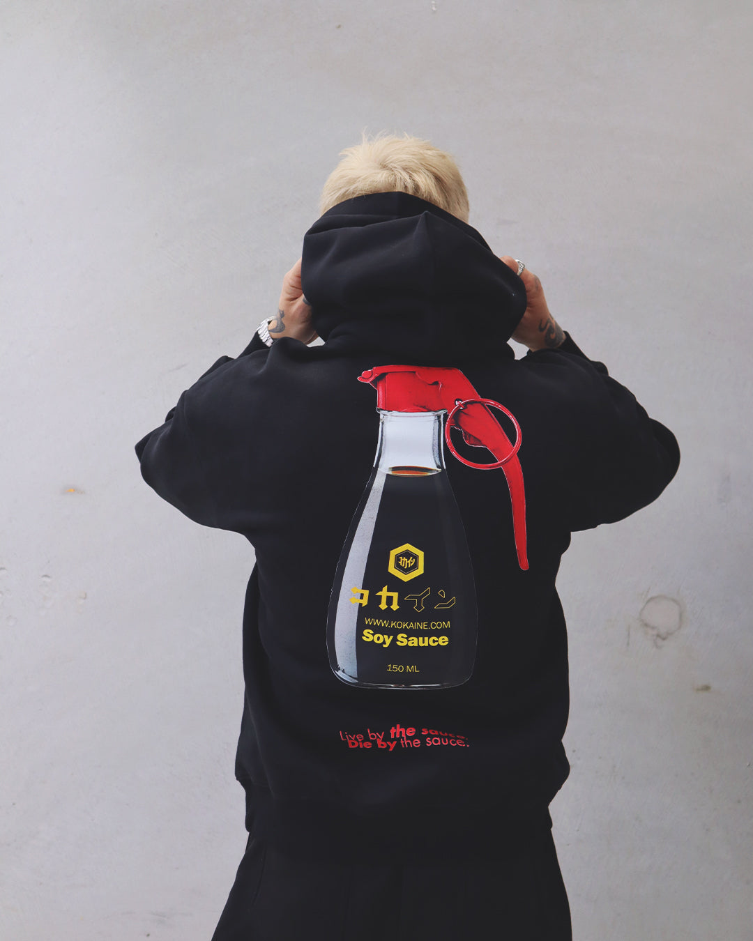 "Soy Bomb" Hoodie // BLACK