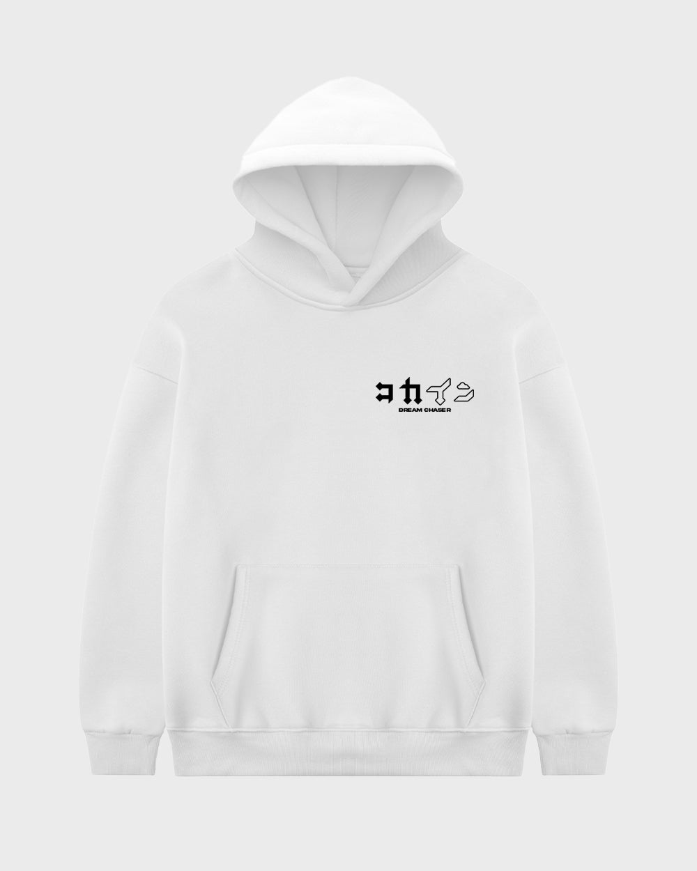 "Dream Chaser" Hoodie // Championship White
