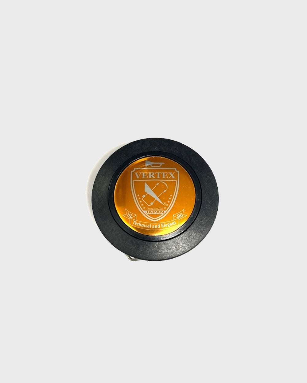 Vertex Shield Horn Button; Gold