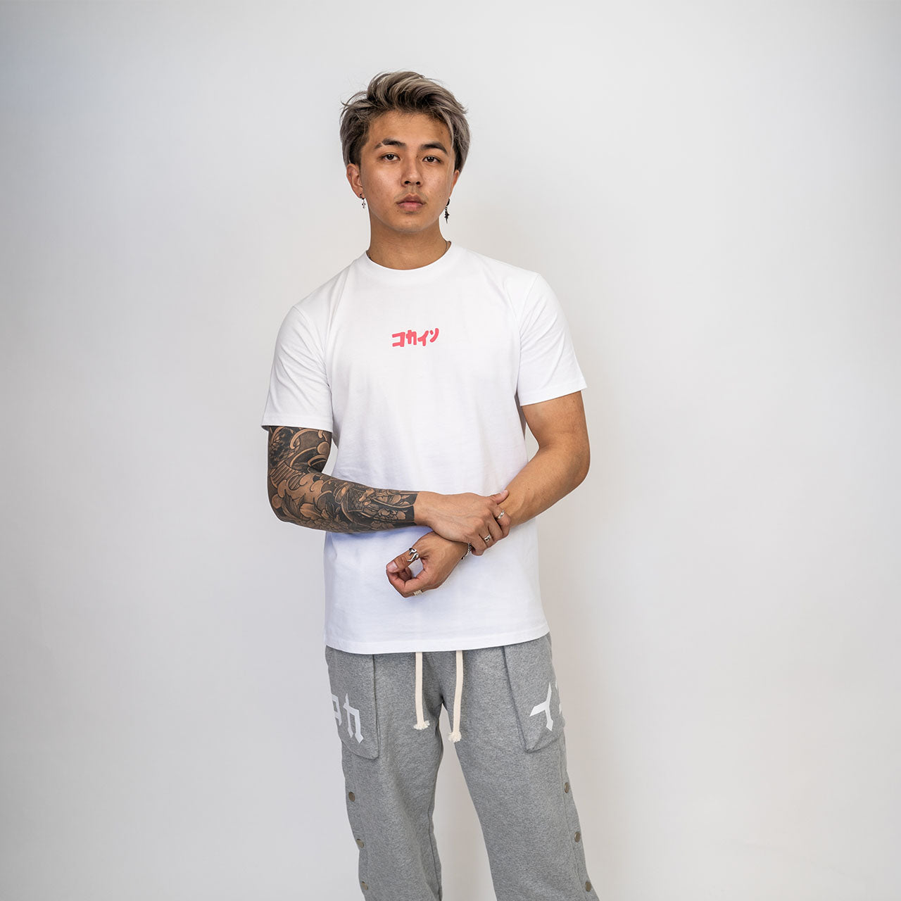 "Bad Luck" T Shirt // White