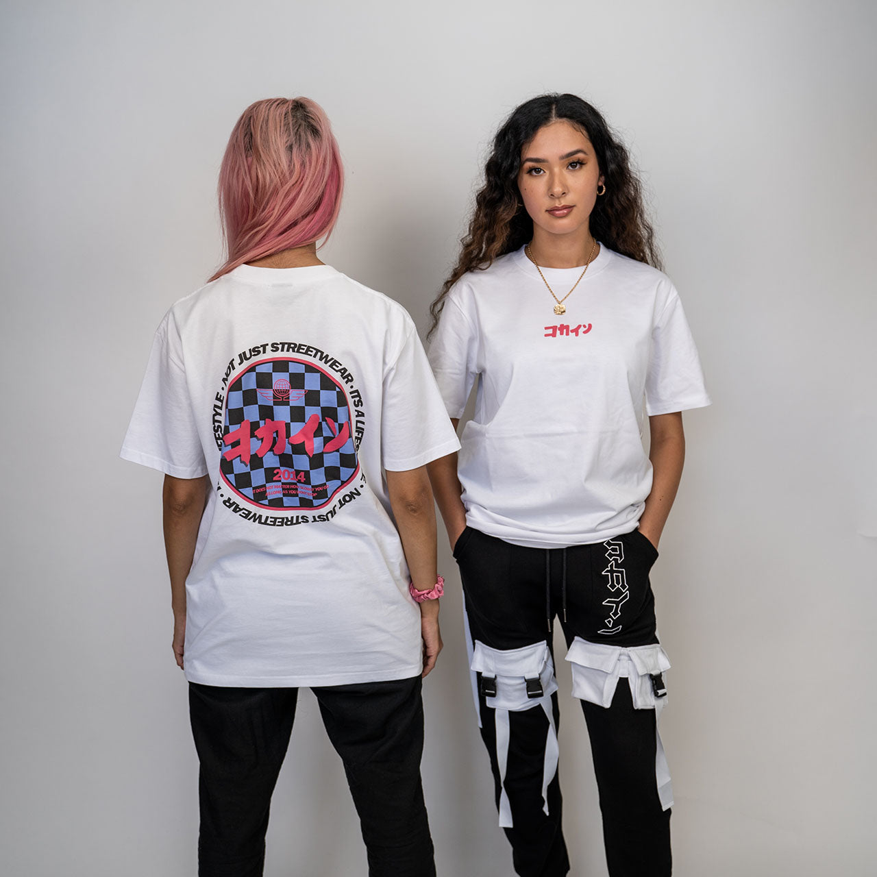 "Racer" T Shirt // White