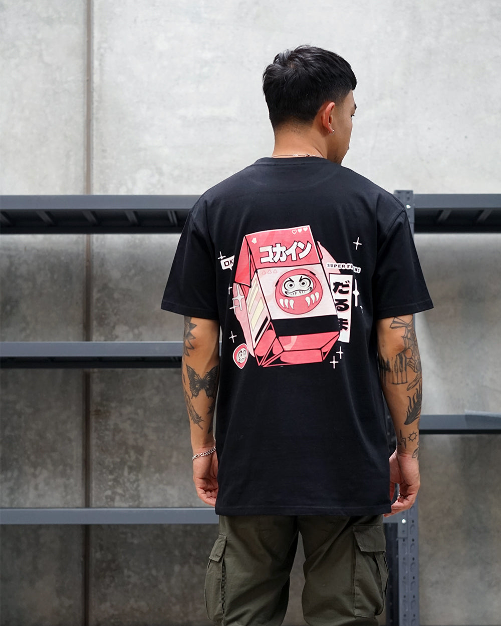 "Carton" T Shirt // Black