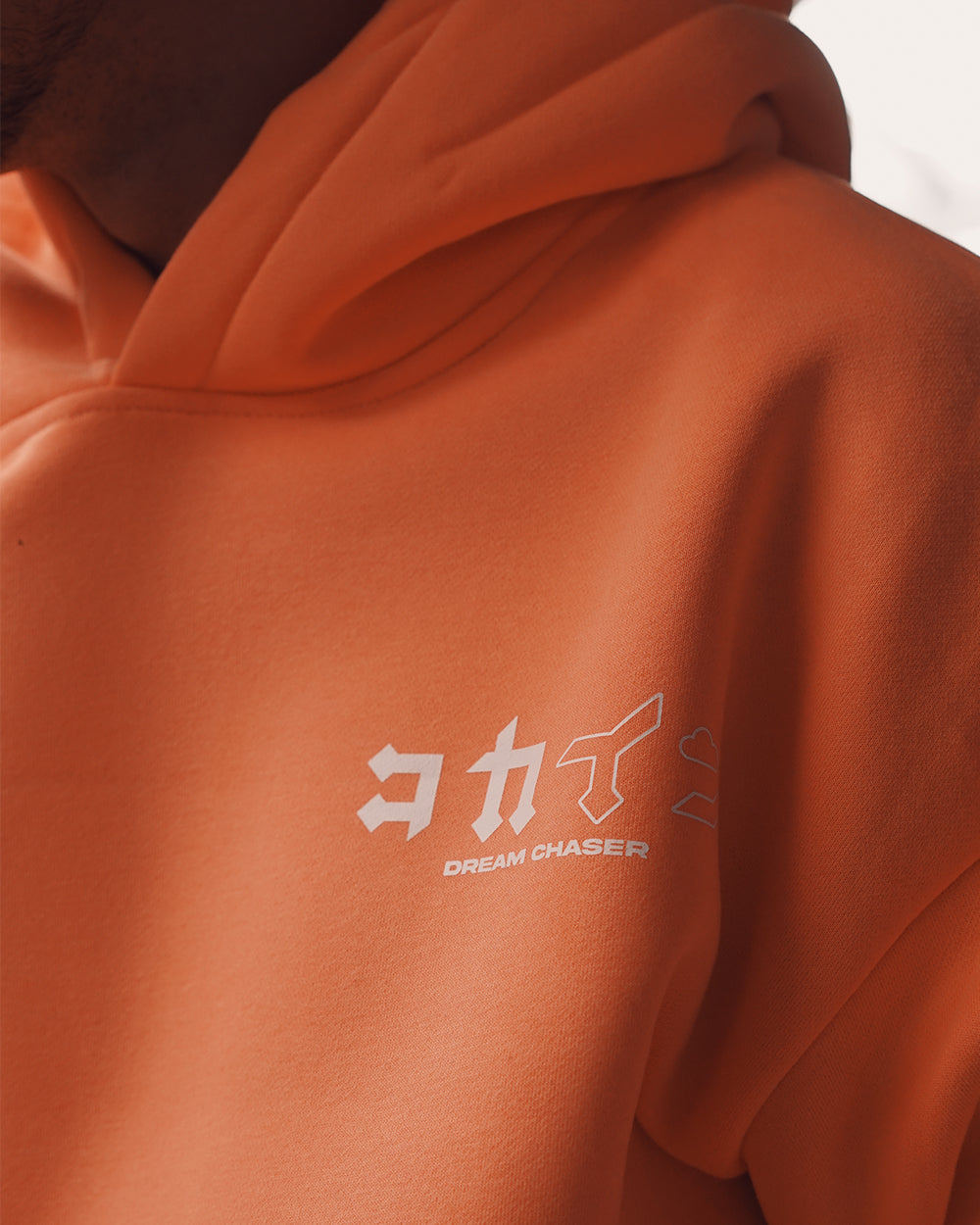 "Dream Chaser" Hoodie // PEACH