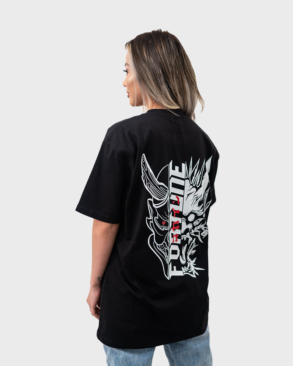 Fortune Gxng x KOKAINE "Collab" T Shirt // Black