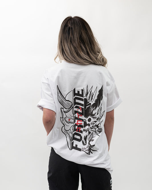 Fortune Gxng x KOKAINE "Collab" T Shirt // White