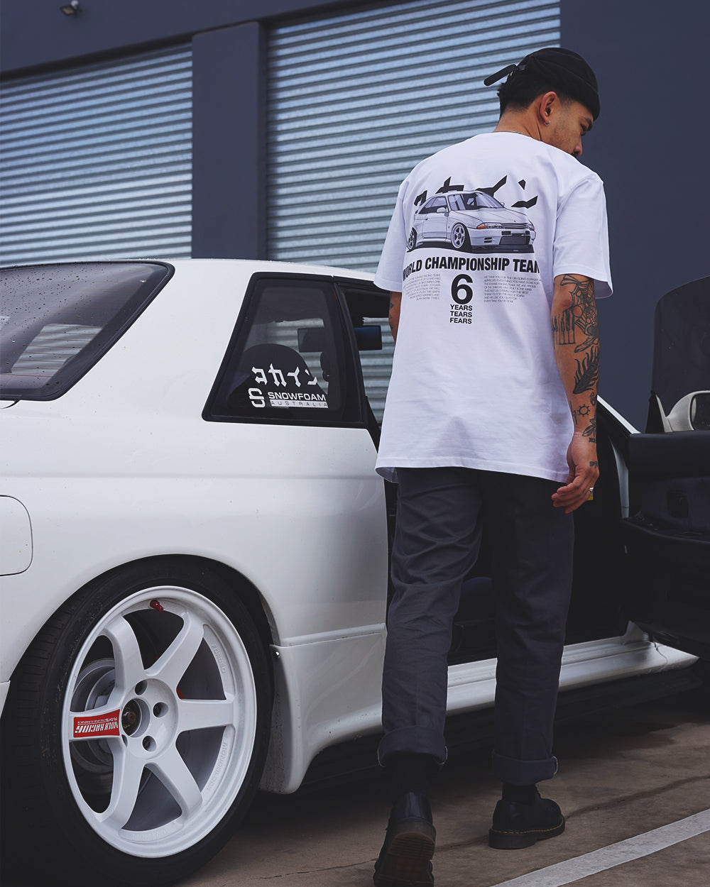 "Skyline" T Shirt // White