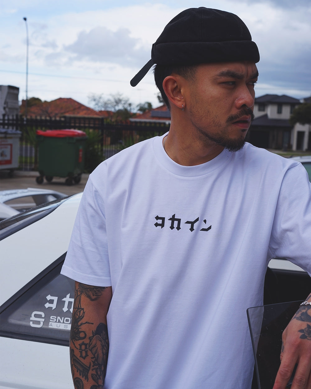 "Skyline" T Shirt // White