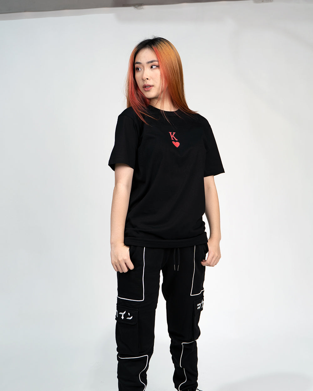 "K Love" T Shirt // Black