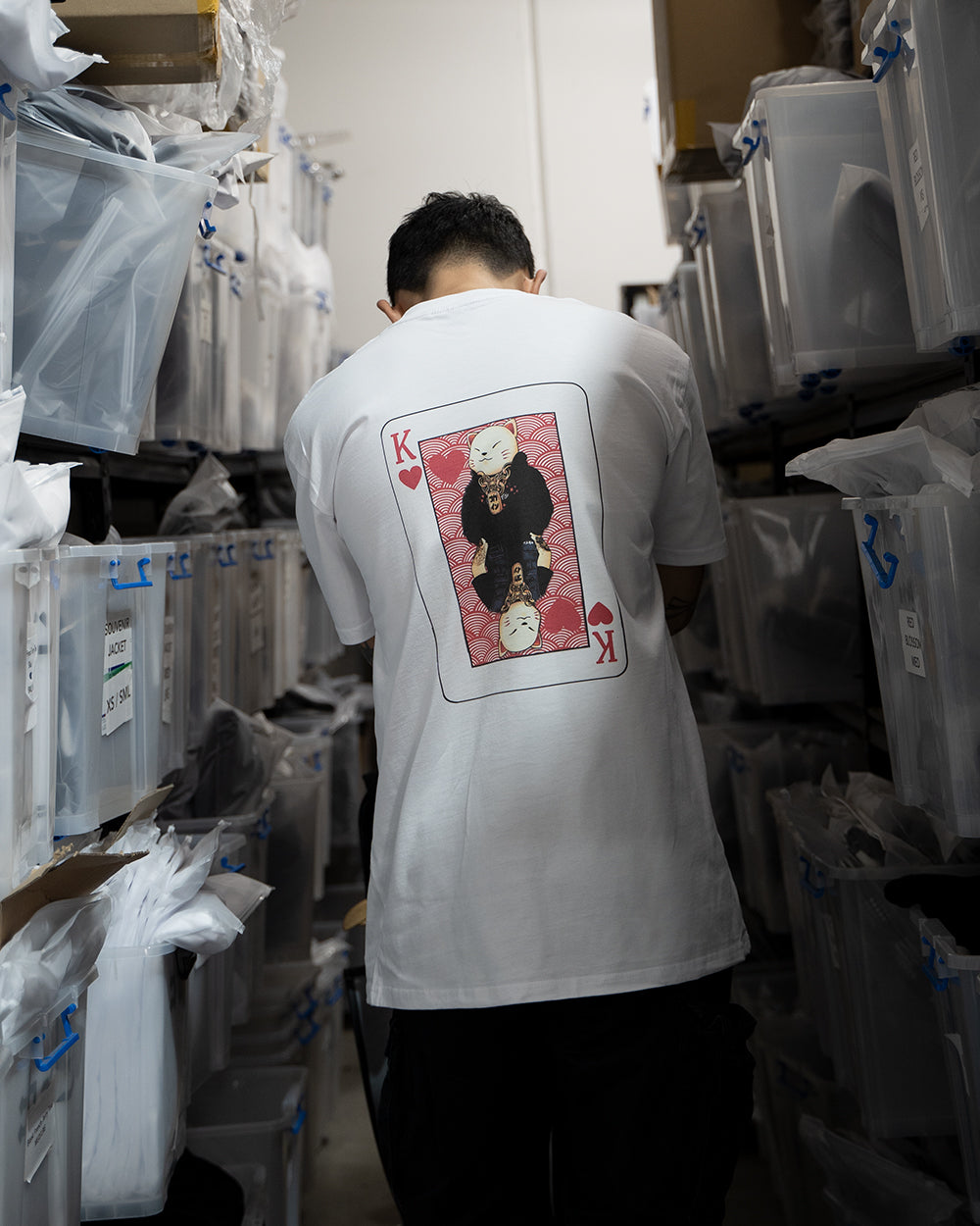 "K Love" T Shirt // White