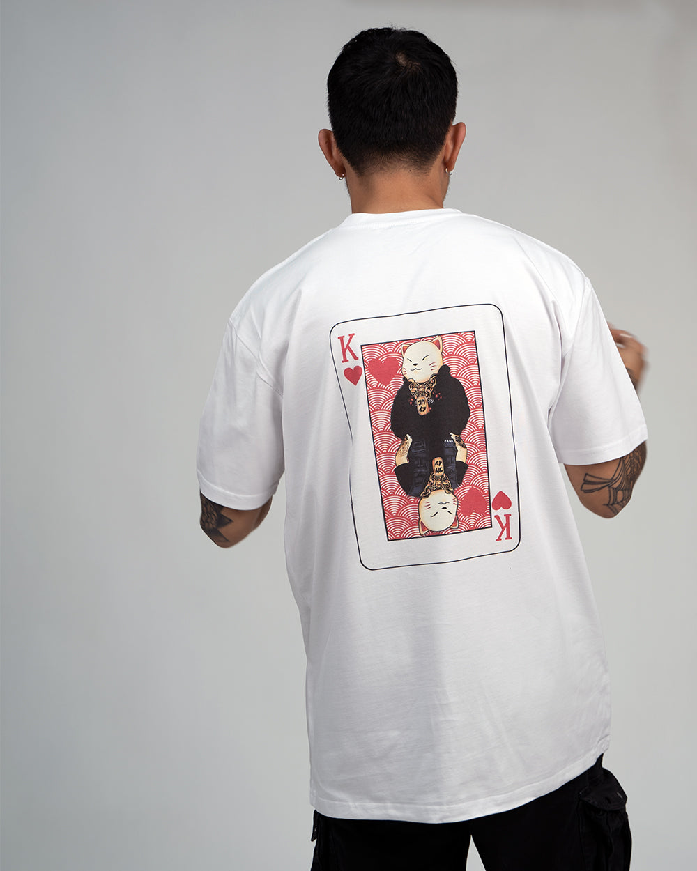 "K Love" T Shirt // White