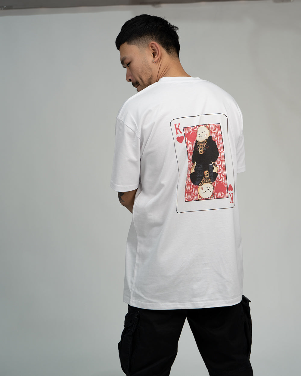 "K Love" T Shirt // White