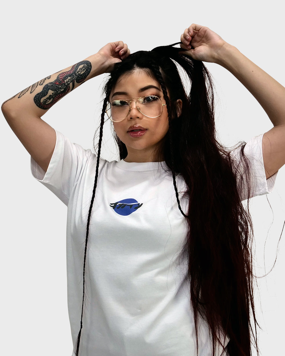 "Silvia" Tee /// White