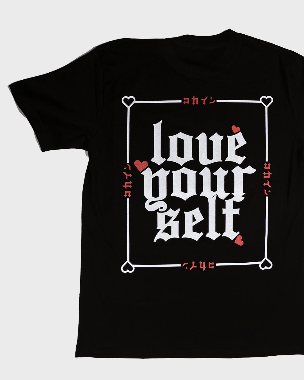 "Love Your Self" T Shirt // Black