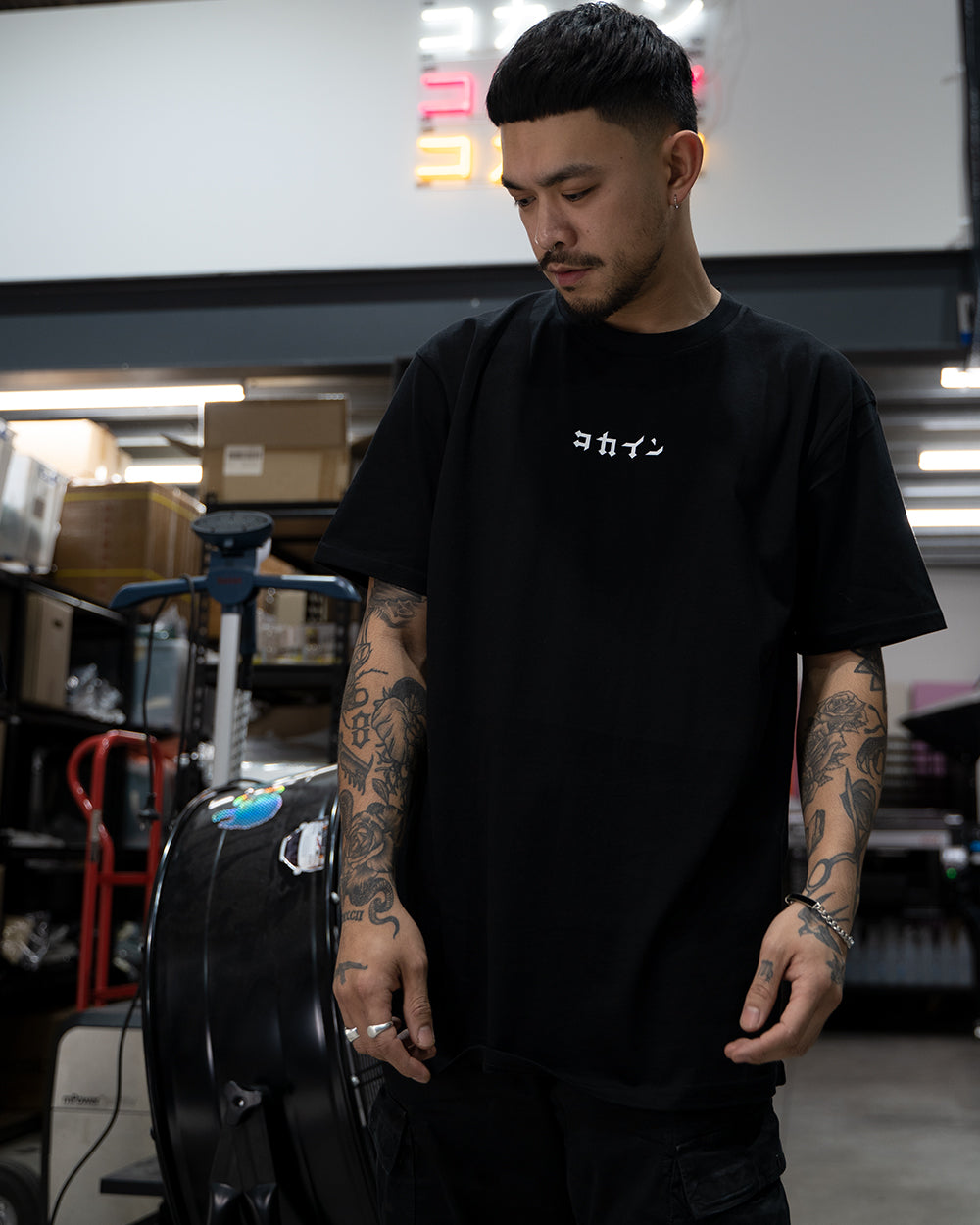 "Love Your Self" T Shirt // Black