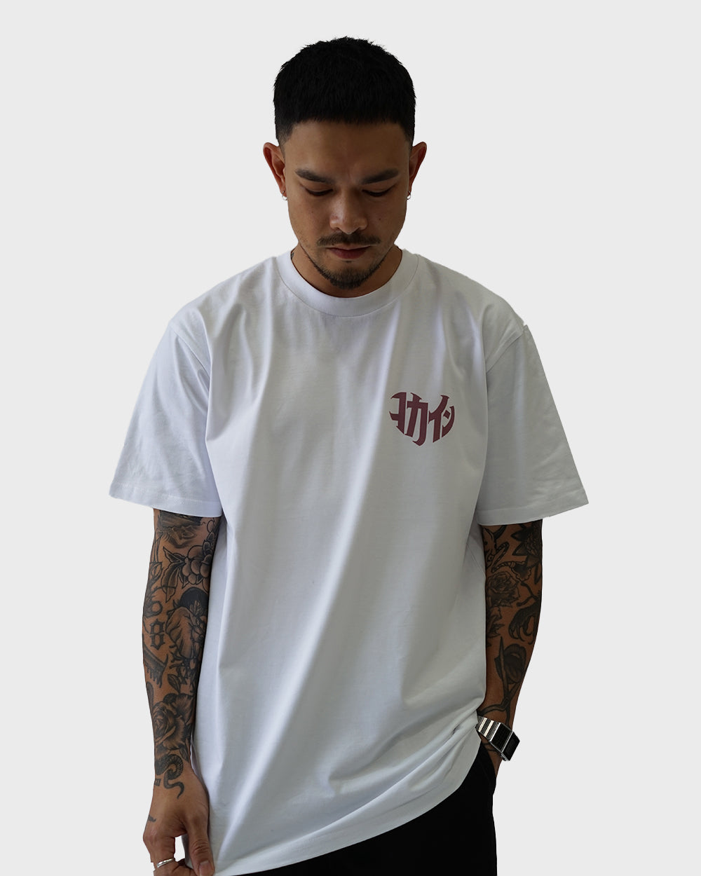 E30 @andrewibarra "Love Yours" T Shirt // White