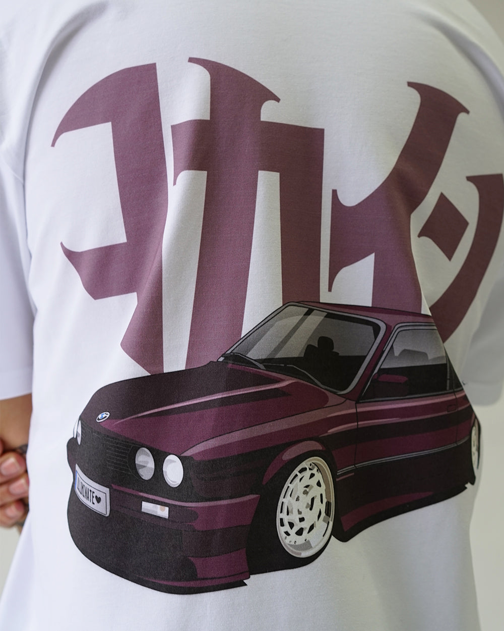 E30 @andrewibarra "Love Yours" T Shirt // White