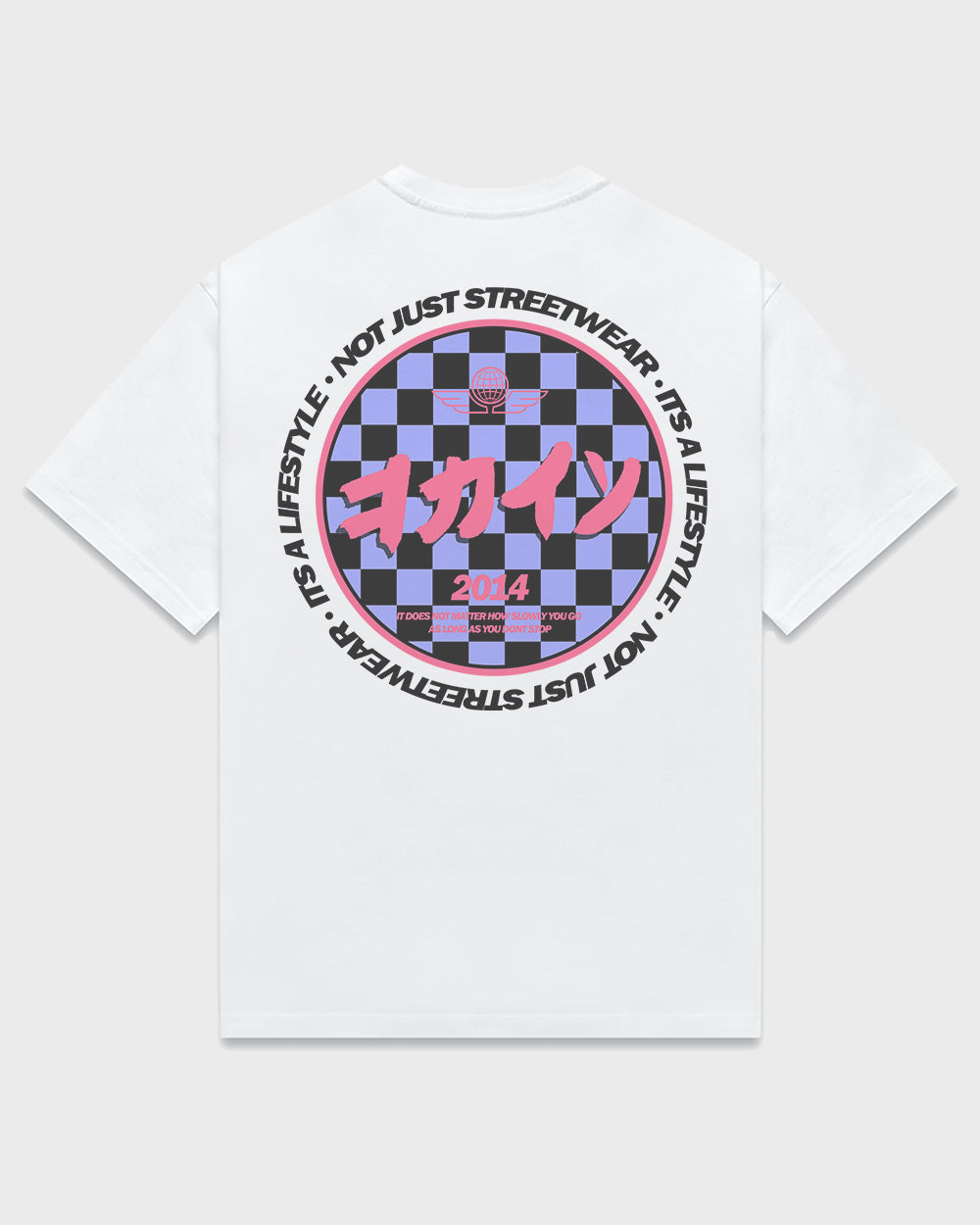 "Racer" T Shirt // White