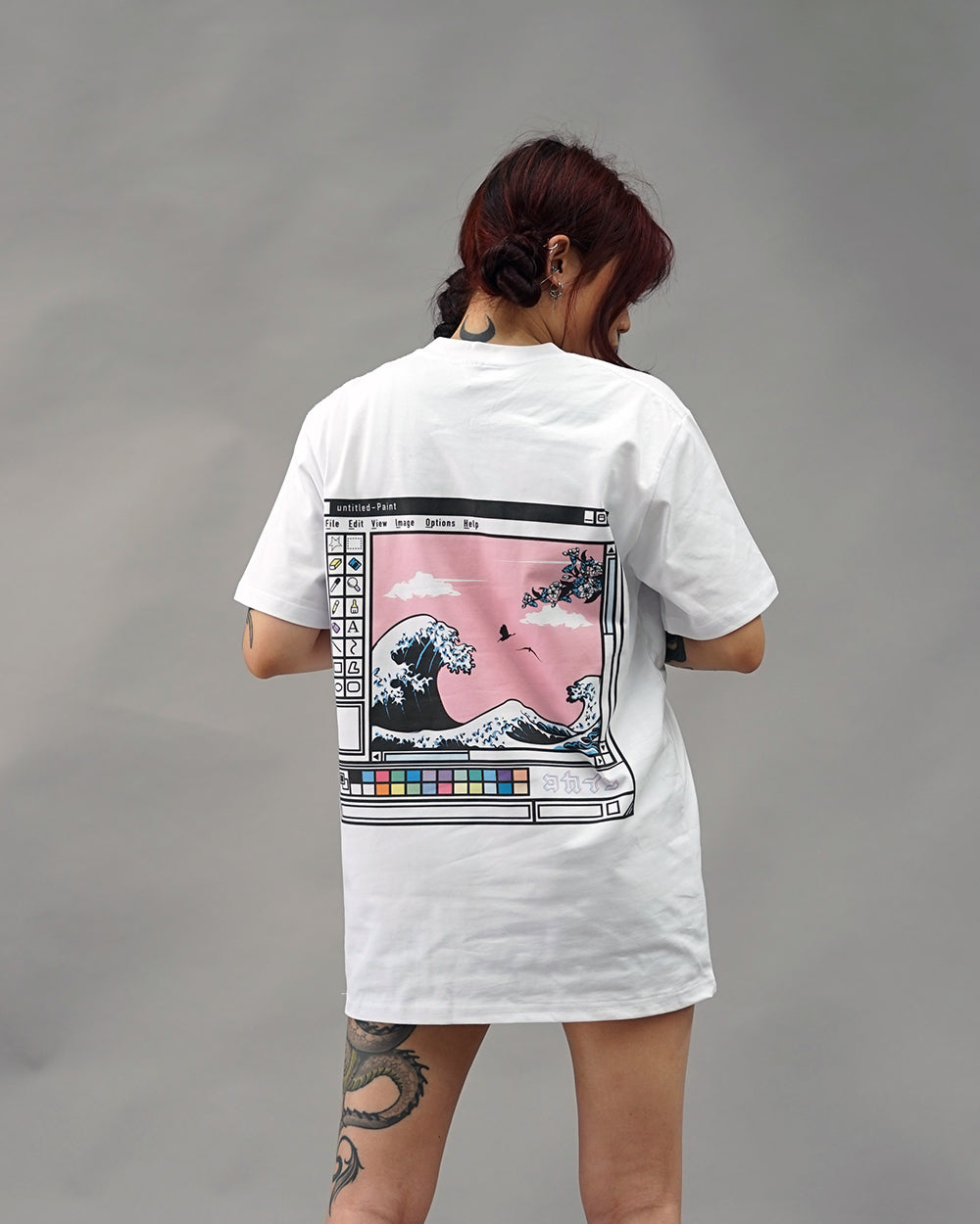 "Waves" T Shirt // White