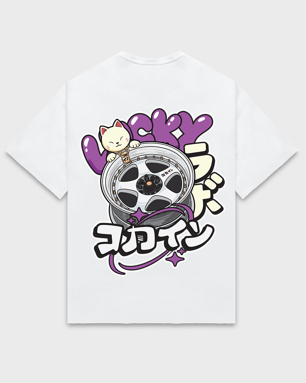 "Lucky Labo" x KOKAINE T Shirt // White