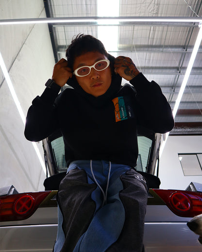 "GReddy" Collab Hoodie // BLACK