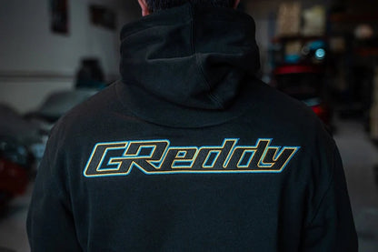 GReddy Tri-color G Logo Pullover Hoodie - Black