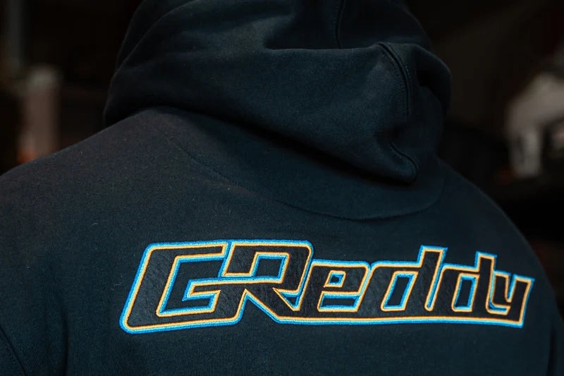 GReddy Tri-color G Logo Pullover Hoodie - Black