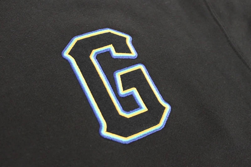 GReddy Tri-color G Logo Pullover Hoodie - Black