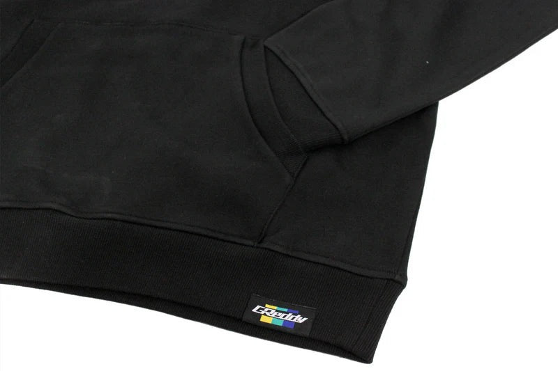 GReddy Tri-color G Logo Pullover Hoodie - Black
