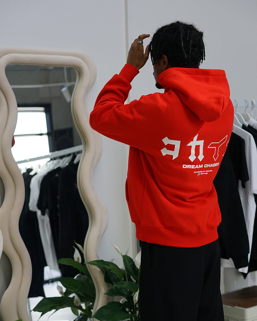 "Dream Chaser" Hoodie // ICHIGO RED