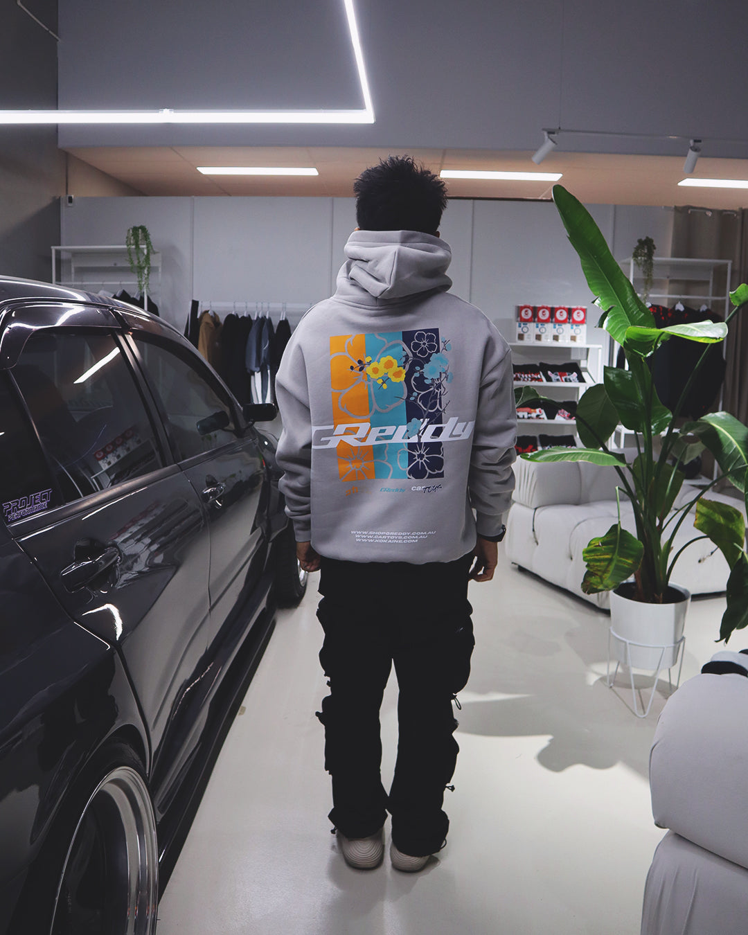 "GReddy" Collab Hoodie // NARDO GREY