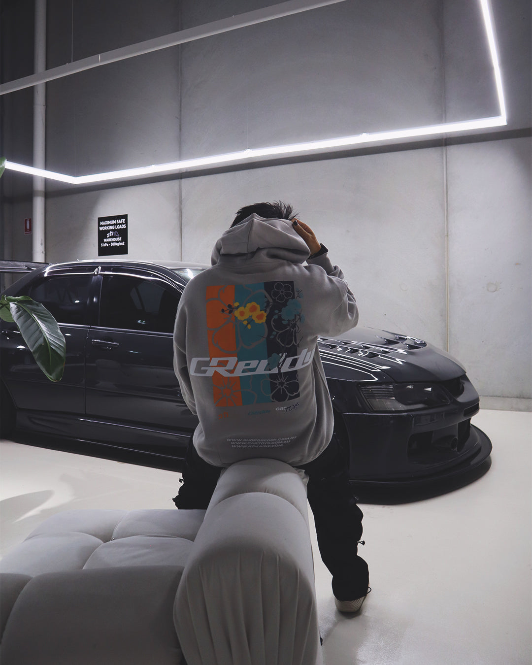 "GReddy" Collab Hoodie // NARDO GREY