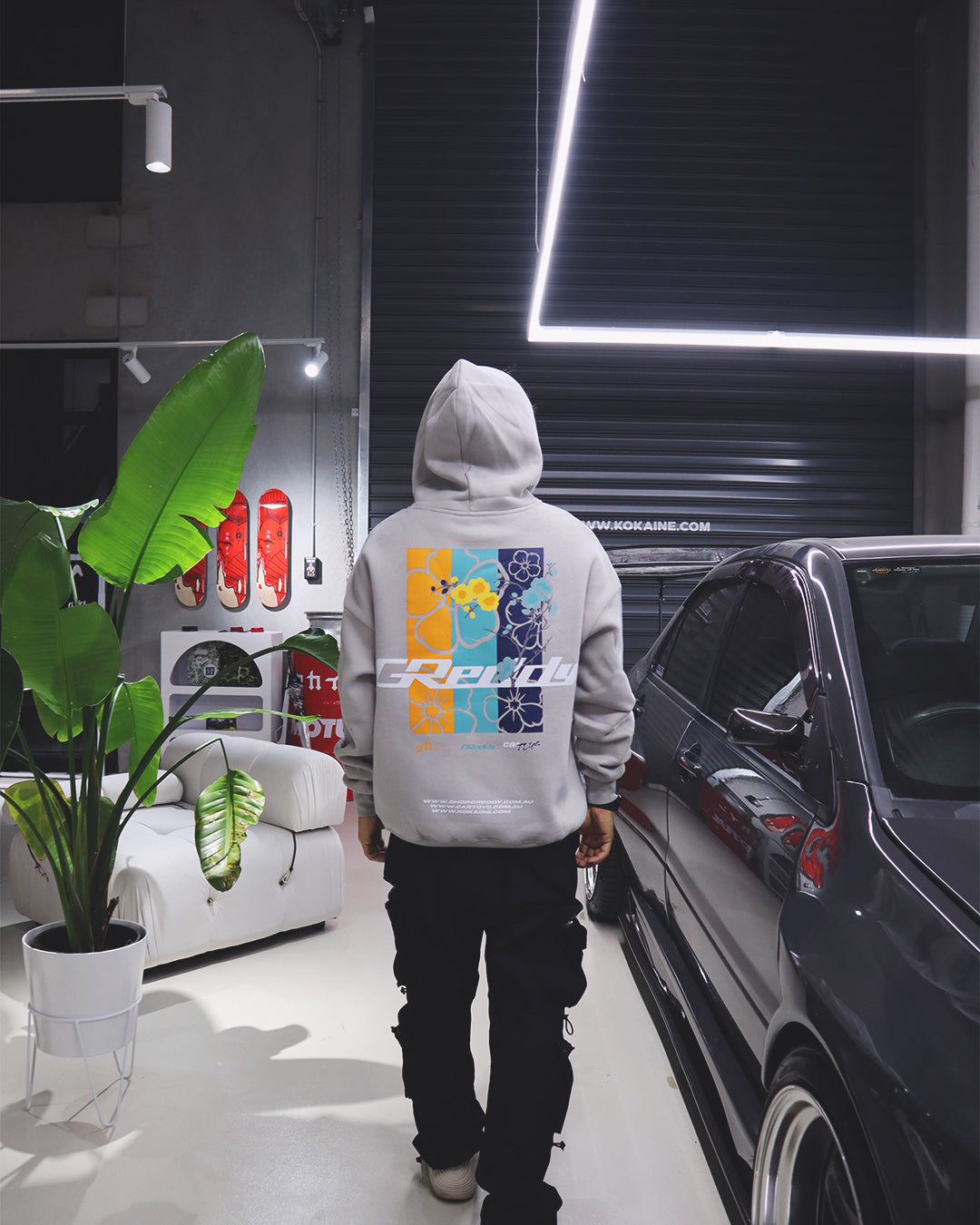 "GReddy" Collab Hoodie // NARDO GREY