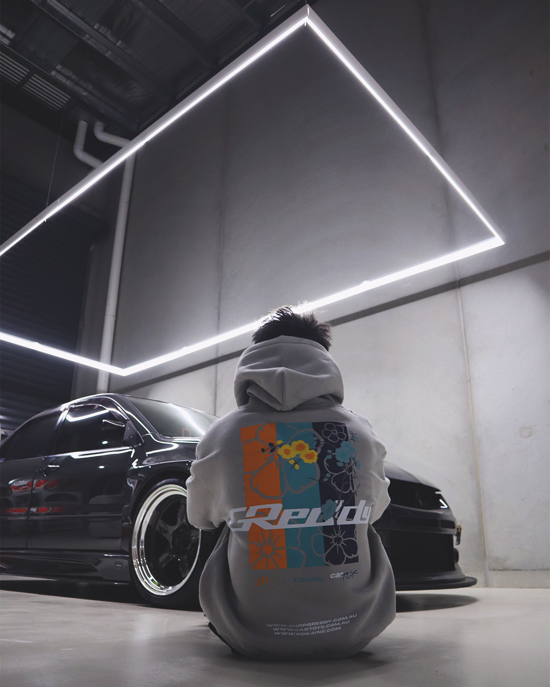 "GReddy" Collab Hoodie // NARDO GREY